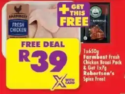 Shoprite Farmbest Fresh Chicken Broai Pack offer