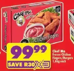 Shoprite Chef Mo Chicken Fingers offer