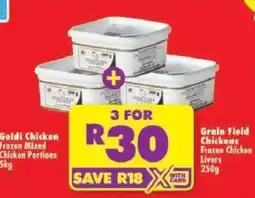 Shoprite Goldi Chicken Frozen Mixed Chicken Portions offer