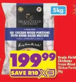 Shoprite Grain Field Chickens Frozen Mixed Chicken Portions offer