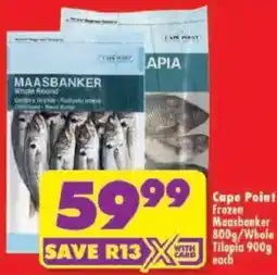 Shoprite Cape Point Frozen Maasbanker offer