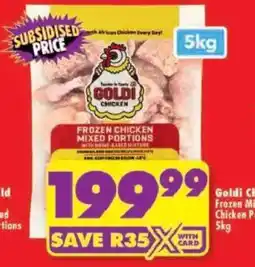 Shoprite Frozen Chicken Mixed Portions offer