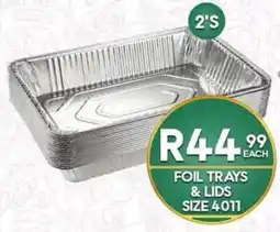 Take 'n Pay Foil Trays & Lids offer