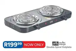 OK Furniture muller shaupt Double Spiral Hotplate offer