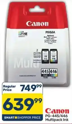 Pick n Pay Canon PG-445/446 Multipack Ink offer