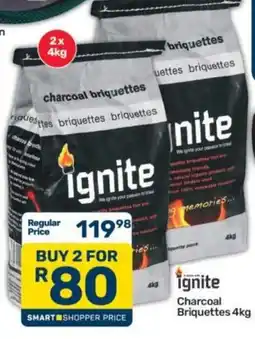 Pick n Pay Ignite Charcoal Briquettes offer