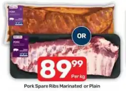 Pick n Pay Pork Spare Ribs offer
