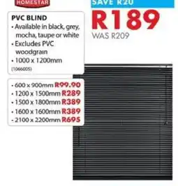 Chamberlain PVC BLIND offer