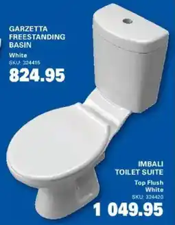 Cashbuild Garzetta Freestanding Basin offer