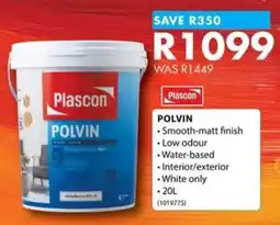 Chamberlain Plascon POLVIN offer
