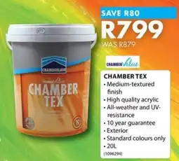 Chamberlain Chamberlain Chamber Tex offer