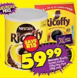 Shoprite Nescafe Ricoffy Instant Coffee offer