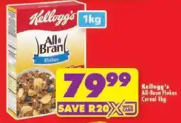 Shoprite Kellogg's All-Bran Flakes offer