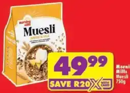 Shoprite Morning Mills Muesli offer