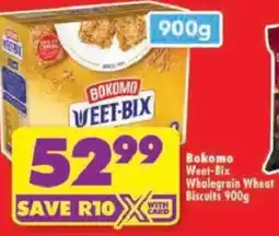 Shoprite Bokomo Weet-Bix Wholegrain Wheat Biscuits offer