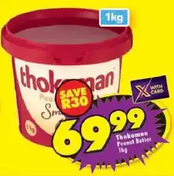 Shoprite Thokoman Peanut Butter offer