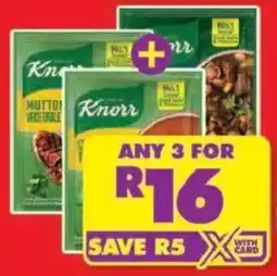 Shoprite Knorr Mutton Vegetable offer