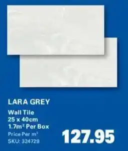 Cashbuild LARA GREY Wall Tile offer