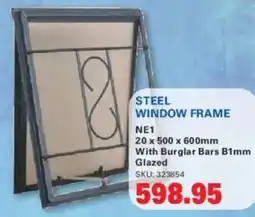 Cashbuild STEEL WINDOW FRAME offer