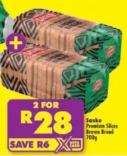Shoprite Sasko Premium Slices Brown Bread offer