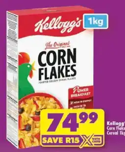Shoprite Kellogg's Corn Flakes offer