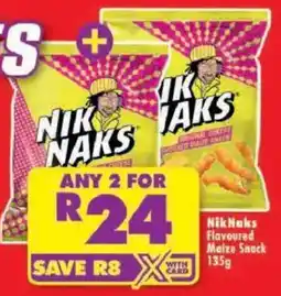 Shoprite NikNaks Flavoured Maize Snack offer