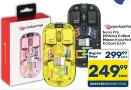 Pick n Pay packard bell Neon Pro Wireless Optical Mouse Assorted offer