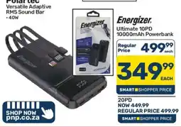Pick n Pay Energizer Ultimate 10PD 10000mAh Powerbank offer