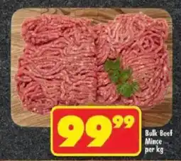 Shoprite Bulk Beef Mince offer