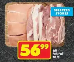 Shoprite Bulk Pork Pack offer