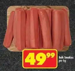 Shoprite Bulk Smokies offer