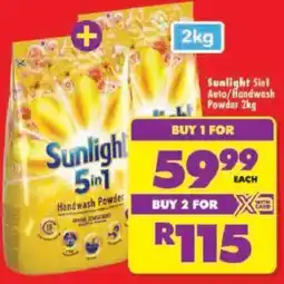Shoprite Sunlight 5in1 Handwash Powder offer