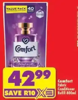 Shoprite Comfort Fabric Conditioner Refill offer