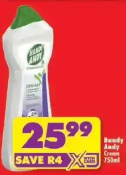 Shoprite Handy Andy Cream offer
