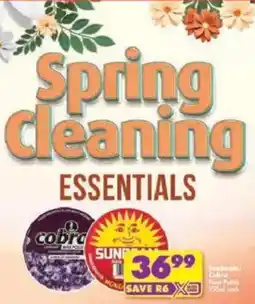 Shoprite Sunbeam/Cobra Floor Polish offer