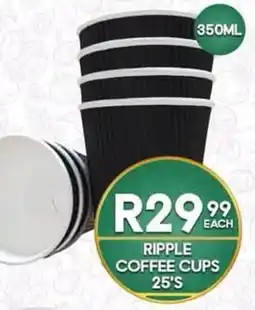 Take 'n Pay Ripple Coffee Cups offer