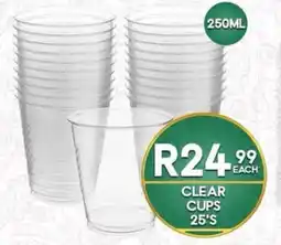 Take 'n Pay Clear Cups offer