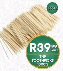 Take 'n Pay TNP TOOTHPICKS 1000'S offer