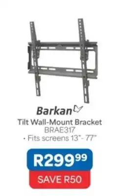 OK Furniture Barkan Tilt Wall-Mount Bracket offer