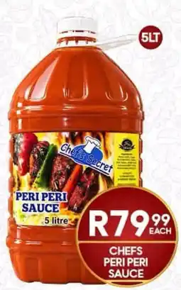 Take 'n Pay Chef's Secret Peri Peri Sauce offer