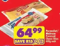 Shoprite Parmalat/Melrose Processed Cheese Slices offer