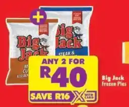 Shoprite Big Jack Frozen Pies offer