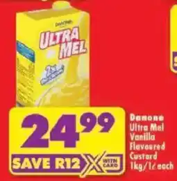 Shoprite Danone Ultra Mel Vanilla Flavoured Custard offer