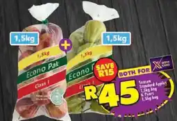 Shoprite Econo Pak Class 1 Season Standard Apples & Pears offer