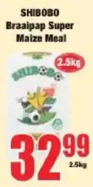 Boxer SHIBOBO Braaipap Super Maize Meal offer