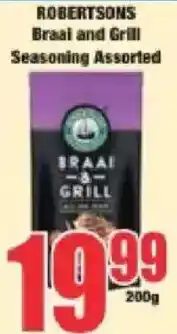 Boxer ROBERTSONS Braai and Grill Seasoning Assorted offer