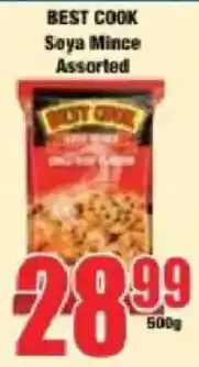 Boxer BEST COOK Soya Mince Assorted offer