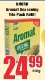 Boxer KNORR Aromat Seasoning Trio Pack Refill offer