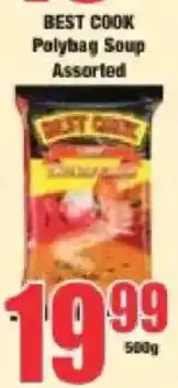Boxer BEST COOK Polybag Soup Assorted offer