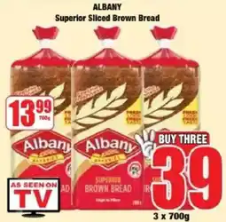 Boxer Albany Superior Sliced Brown Bread offer